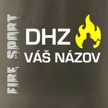 DHZ - Váš názov - FLUO + Reflexná potlač