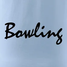 Bowling nápis písacie Bowling nápis písacie