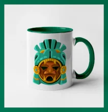 Mayová maska mätová