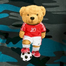 Futbalista medvedík číslo