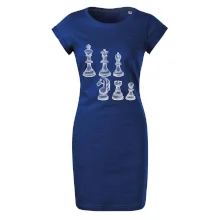 Šachové figúrky kreslené