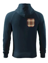 Flanelové triko hnědé