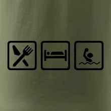 Eat sleep vodné pólo v rade