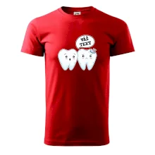 Zubárske tričko - Vás text Zubárske tričko - Vás text