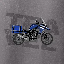 Cestovná enduro modrá