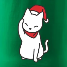 Vianočná mačka mávajúca