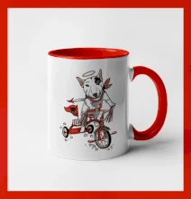 Bull terier anjel (Pecka design)