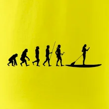 Evoluce paddleboard žena