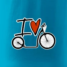 I love kolobežka veľké a malé koleso I love kolobežka veľké a malé koleso