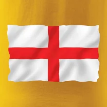 Anglická vlajka vejúca