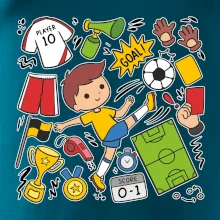Malý futbalista ikony Malý futbalista ikony