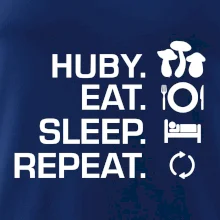 Huby Eat Sleep Repeat Huby Eat Sleep Repeat