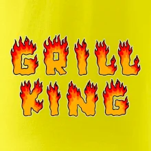 Grill King ohnivý nápis
