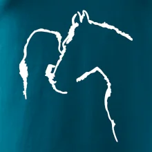 Kôň a ja silueta Kôň a ja silueta