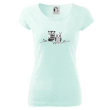 Dve sovy abstraktné