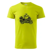 Cestovní motorka kostra