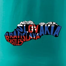 Mapy - názvy miest - Slovensko