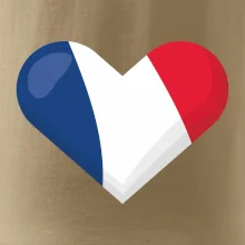 Francúzska vlajka srdca