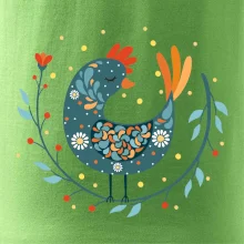 Folklór - sliepky s margarétkami Folklór - sliepky s margarétkami