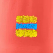 Turistická Cyklo značka - žlto modrá