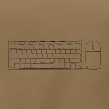 Klávesnica a myš jedným ťahom