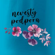 Nevesty podpora kvety ružové