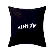 Evolúcia tanec - muž a žena so sukňou