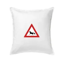 Dopravná značka - Pozor kôň bežiaci