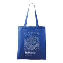 Špičák - vrstevnice v obdĺžniku