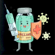 Cartoon vaccine