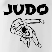 Judo nápis + postavy