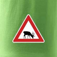 Dopravná značka - Pozor žreb