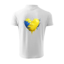 Srdce rozprsknuté - Švédske farby Srdce rozprsknuté - Švédske farby