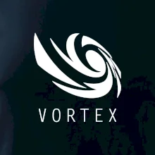 Vortex logo jednofarebné