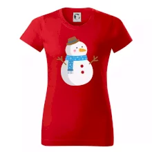 Snehuliak so šálom