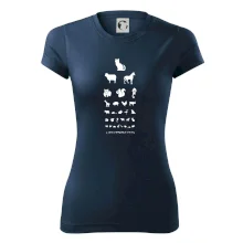 Očný test zvieratká Očný test zvieratká