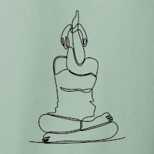 Jóga v sede jedným ťahom