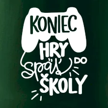 Koniec hry, späť do školy