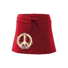 Peace symbol pieskový