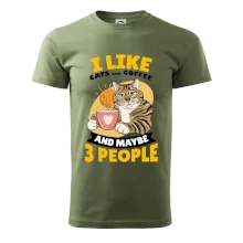 I like cats and coffee and maybe 3 people I like cats and coffee and maybe 3 people