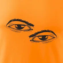 Párový motív - oko prižmúrené