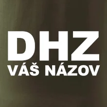 DHZ nápis (názov zboru - vlastný nápis)