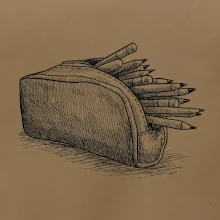 Školský peračník kreslený