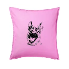 Čiernobiela karikatúra Nemecký ovčiak