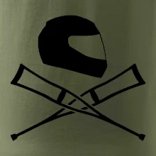 Cestná helma / barle