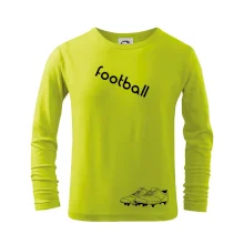 FOOTBALL nápis šikmo FOOTBALL nápis šikmo