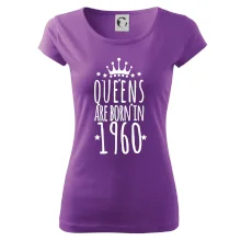 Queens are born in 1960