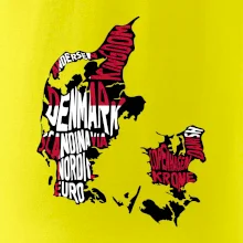 Mapy - názvy miest - Dánsko