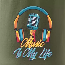 Music is my life slúchadlá