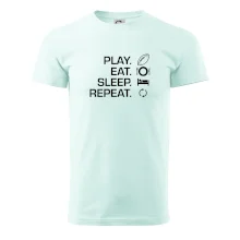 Play Eat Sleep Repeat americký fotbal Play Eat Sleep Repeat americký fotbal